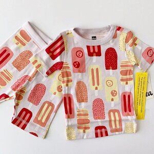 NWT Tea Collection Girl Pajama Set 2T
